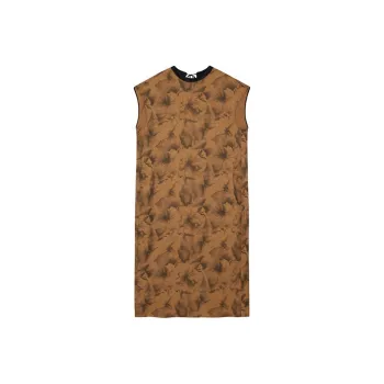 Ginger Short-Sleeved Dresses Women's Black Umber Two-Tone