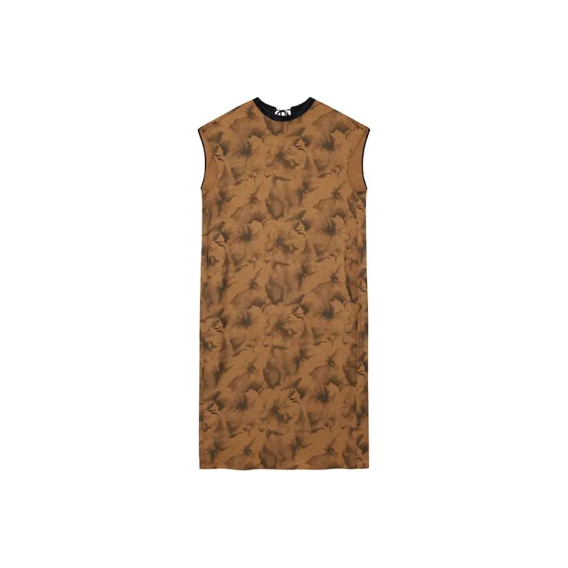 Ginger Short Sleeved Dresses Women's Black Umber Two Tone-0