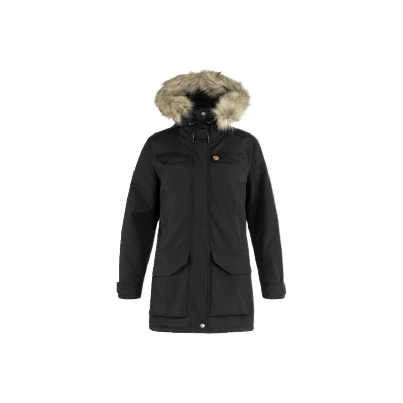 Fjallraven Puffer Jacket Women's Black-0