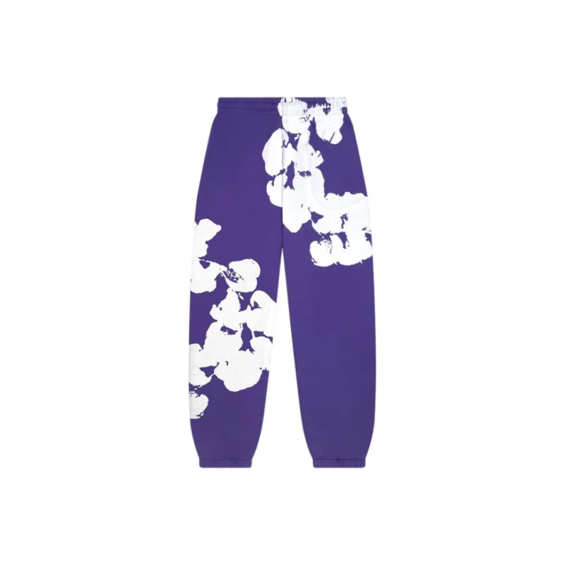 Denim Tears Big Cotton Wreath Sweatpants-1