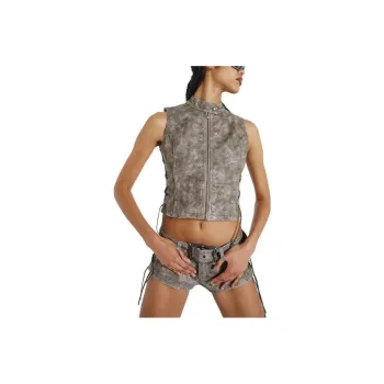 Jaded London Casual Shorts Women's Dark Gray