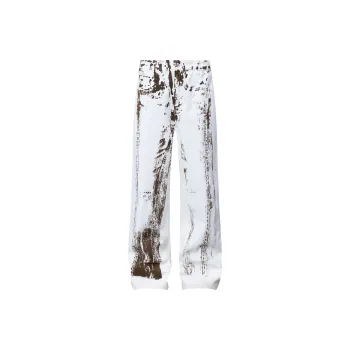 VINMUK Jeans Unisex White