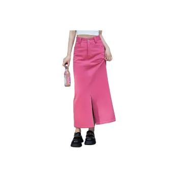 You Cow Me Pants Denim Long Skirts Women's