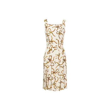 MOSCHINO Sleeveless Dresses Women's Beige