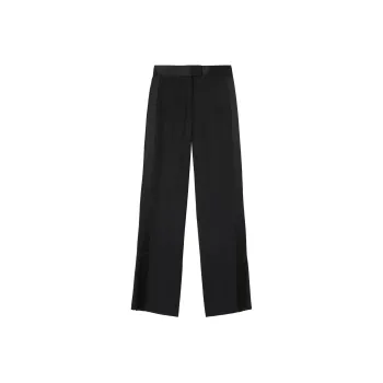 OFF WHITE Tuxedo Splited Pant Black