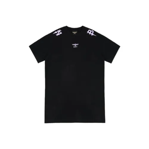Boy London Short Sleeved Dresses Women's Black