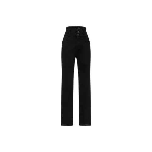 Hopeshow Jeans Unisex Denim Black 091