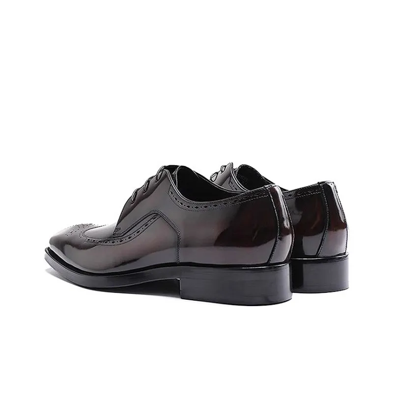 Bansley Dress Shoes Men Low Top-7