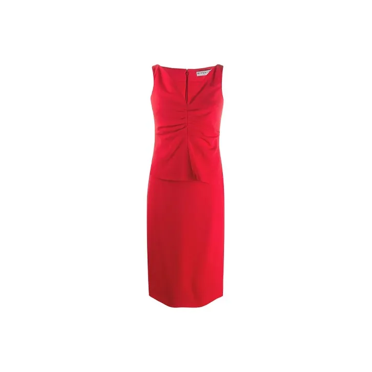 GIVENCHY FW21 Sleeveless Dress Women's Red-0