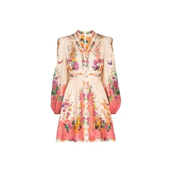Zimmermann Long-Sleeved Dresses Women's Orange