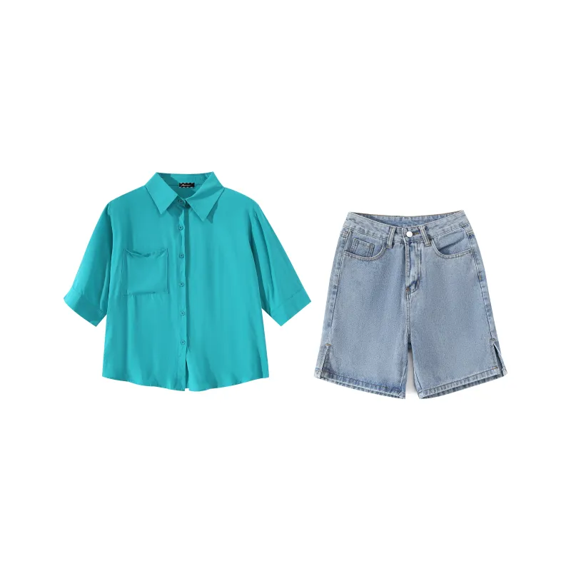 Adeworn Clothing Sets Summer Women's-0