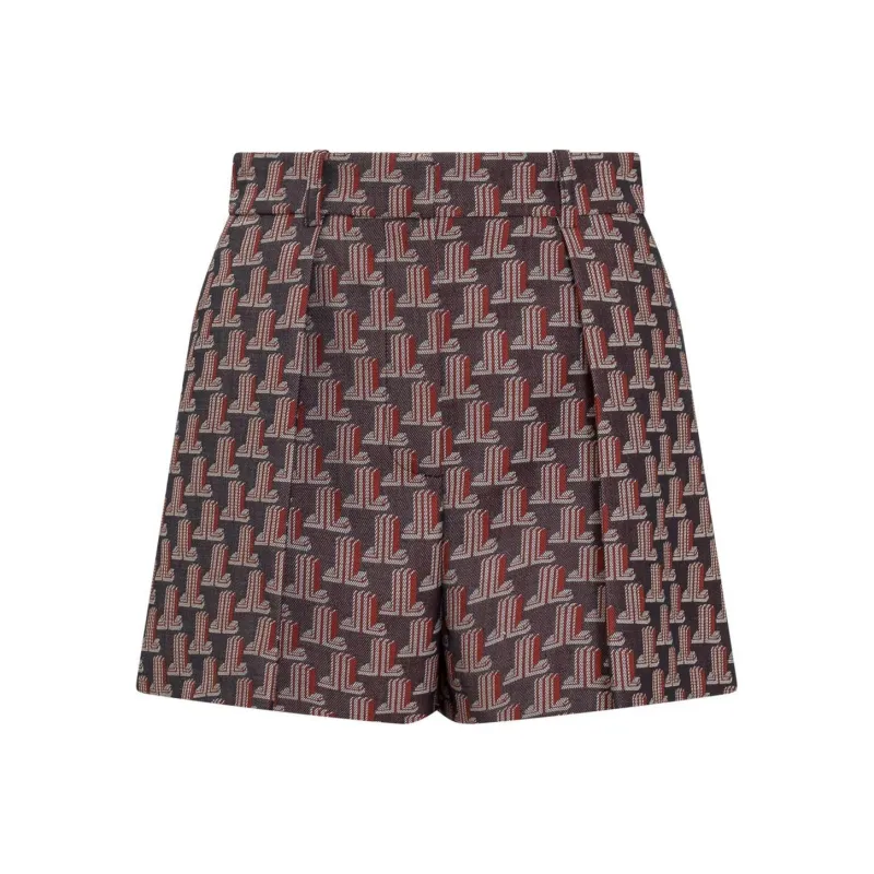 Lanvin SS22 Casual Shorts Women's Bright Red-0