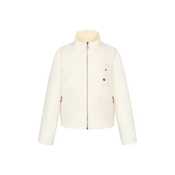 BETWEENAND Puffer Jacket Women's White