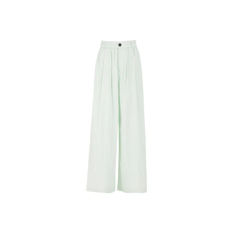 Rose Casual Pants Women's Green-0