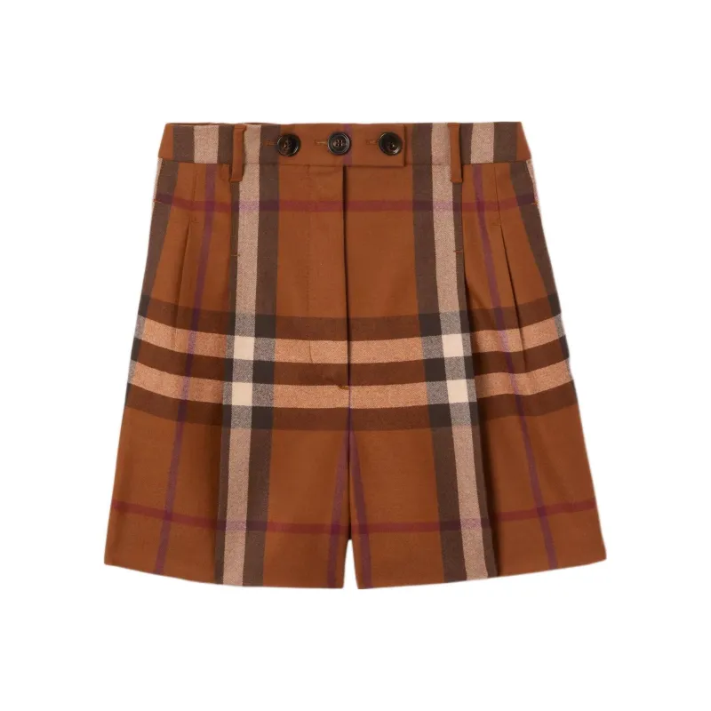Burberry Casual Shorts Women's Birch Brown-0