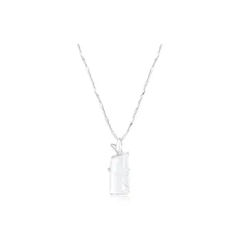 TIANJUE Natural Chalcedony Necklaces Unisex