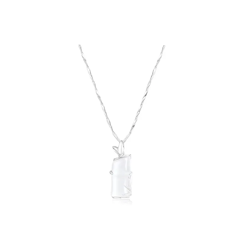 TIANJUE Natural Chalcedony Necklaces Unisex-0