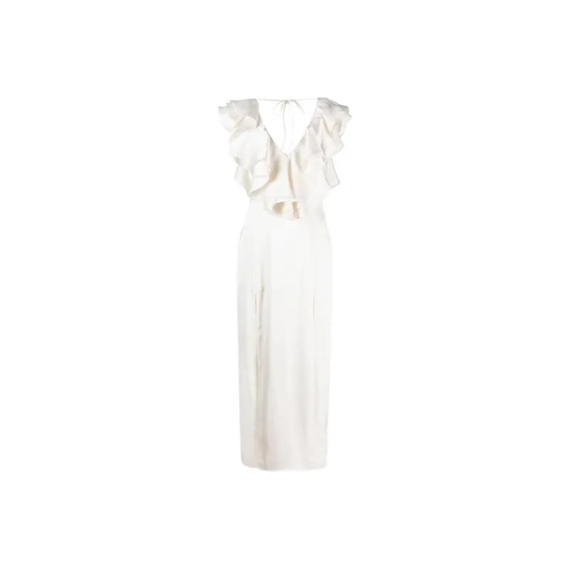 Rotate Sleeveless Dresses Women's White-0