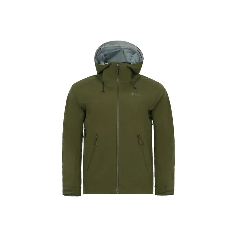 Rock Cloud Waterproof, Windproof, Breathable, And Abrasion Resistant Windbreaker Jacket Men's Fir Green-2
