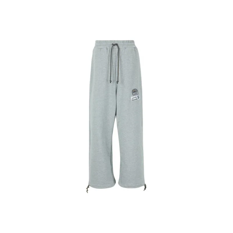 GOOD BAI Knitted Sweatpants Women's Dark Gray-0