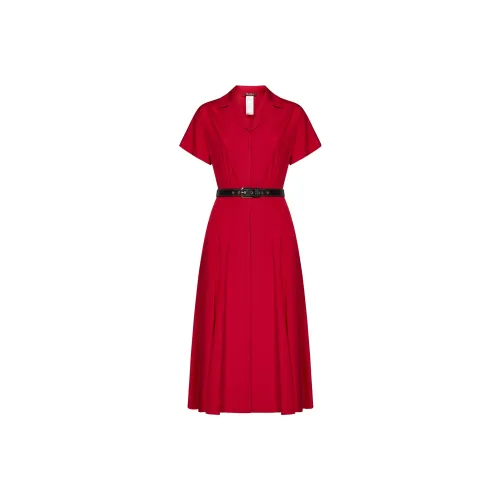 MaxMara Studio Dress Women's Red