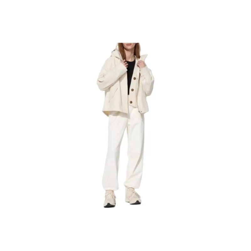 UNIQLO Casual Pants Women's Ivory-0