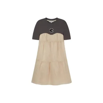Teenie Weenie Short Sleeved Dresses Women's Gray