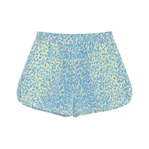 Stella McCartney Elasticated Waistband Leopard Printed Shorts