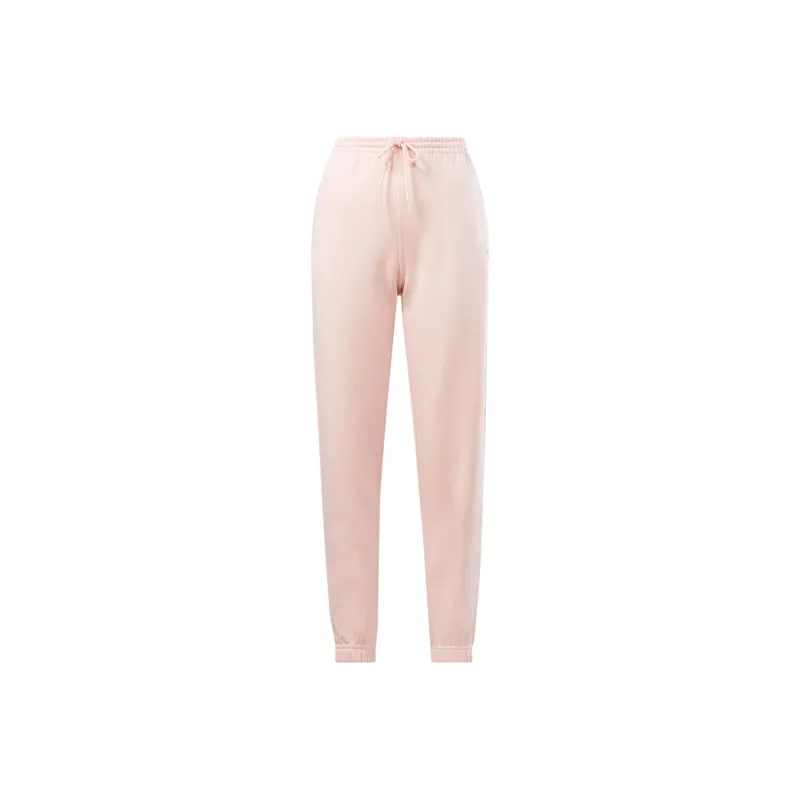 Reebok RI FLEECE JOGGER Knitted Sports Pants Women's Pink-0
