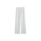 White Gray Petite Fleece-Lined