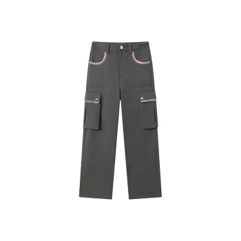 ANDREA MARTIN Cargo Pants Women's Gray