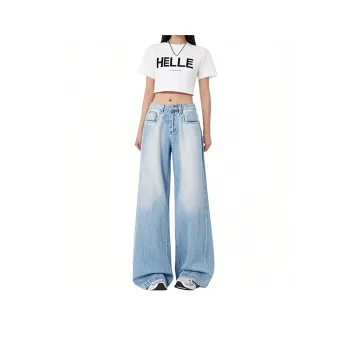 HELEH Jeans Women's Light Blue