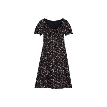Bebe SS24 Short-Sleeved Dresses Women's Heather Black