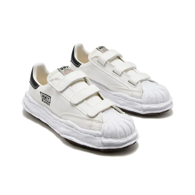 MIHARA YASUHIRO Blakey Abrasion Resistant Low Top Canvas Shoes Unisex White-3