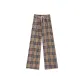 Plaid Casual Pants