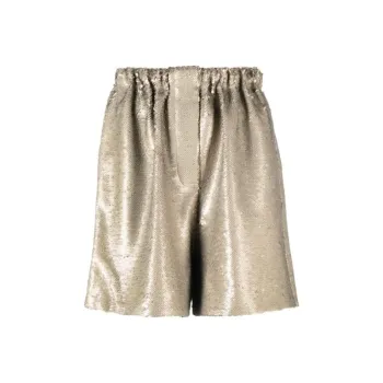 THE FRANKIE SHOP Casual Shorts Women's Gold