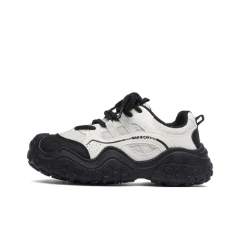 Warrior Breathable Height Increase Low Top Casual Shoes Women's Black Rice