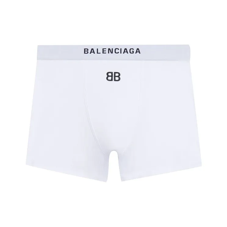 Balenciaga Sports Slip Shorty 'White'-0