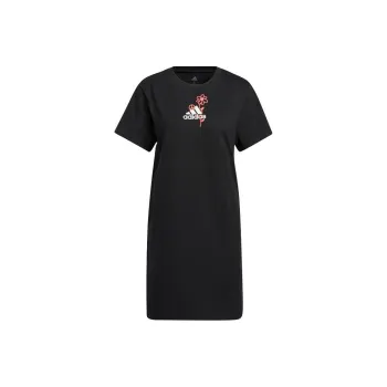 Adidas Short Sleeved Dress Women's Black