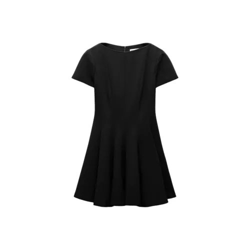 ZARA ZW Series Short Sleeved Dress Women's Black