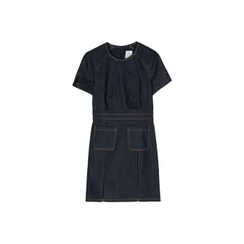 Cinq A Sept Gianna Denim Minidress