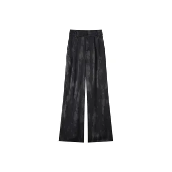 0571 Family Casual Pants Women's Black