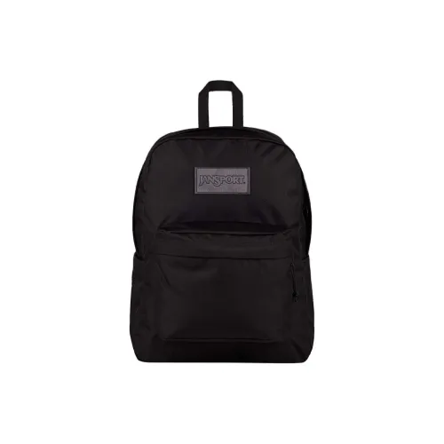 JanSport Polyester Monochrome Medium Size Unisex Black