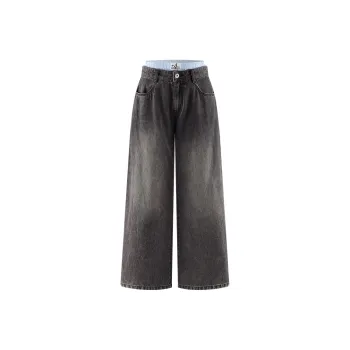 A21 Jeans Women's Black Gray