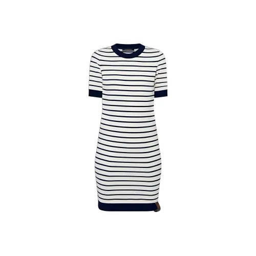 LOUIS VUITTON Nautical Stripes Knit Dress