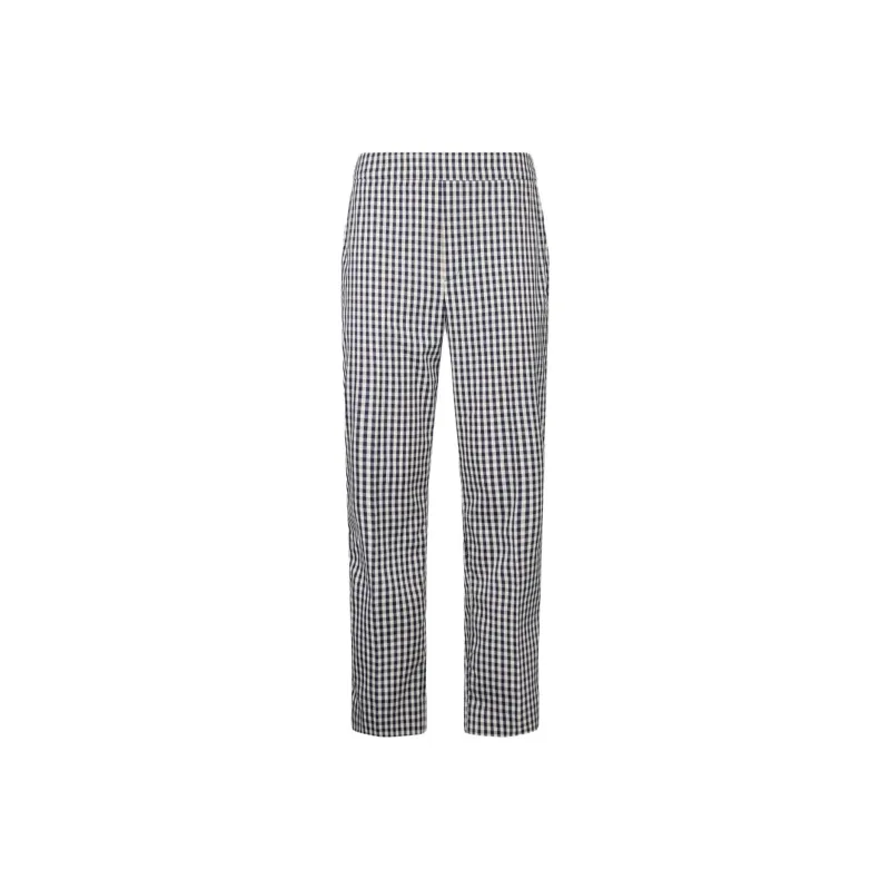 LIU·JO Check pattern Cropped Trousers-0