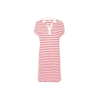 Tommy Hilfiger Bengal stripe Piqué Polo Dress