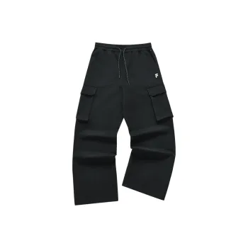 FILA FUSION Knitted Sweatpants Women's Jet Black
