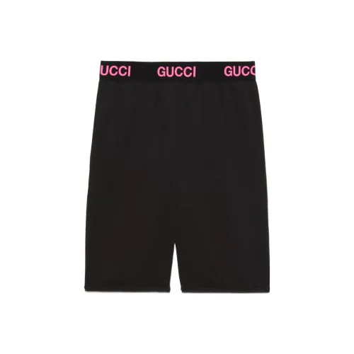 GUCCI Biker Shorts Black/Pink