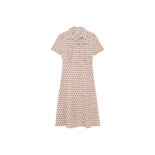 INES DE LA FRESSANGE Short Sleeved Dress Women's Pink